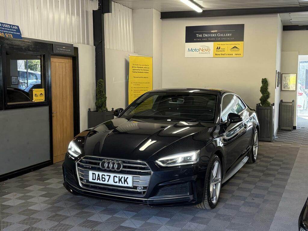 Audi A5 Coupe 2.0 Tdi S Line S Tronic Quattro Euro 6 Ss Blue