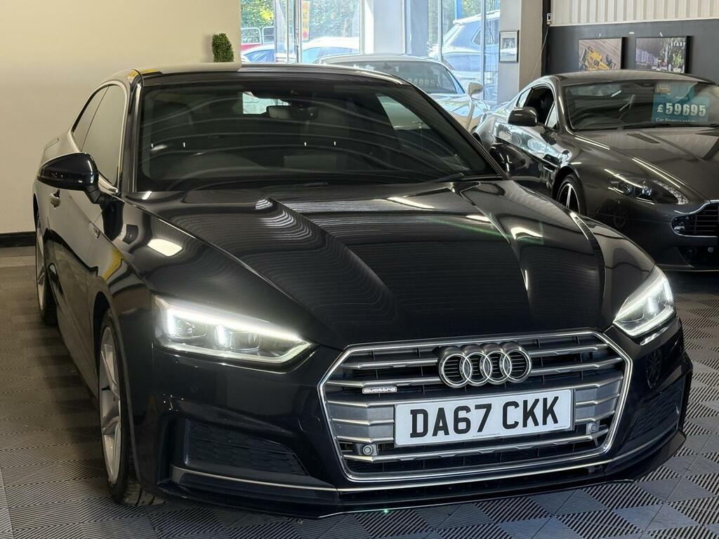 Audi A5 Coupe 2.0 Tdi S Line S Tronic Quattro Euro 6 Ss DA67CKK Blue #5