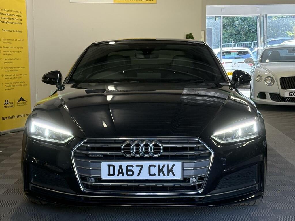 Audi A5 Coupe 2.0 Tdi S Line S Tronic Quattro Euro 6 Ss DA67CKK Blue #4
