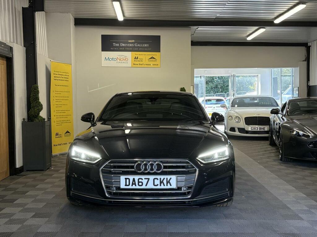 Audi A5 Coupe 2.0 Tdi S Line S Tronic Quattro Euro 6 Ss DA67CKK Blue #3
