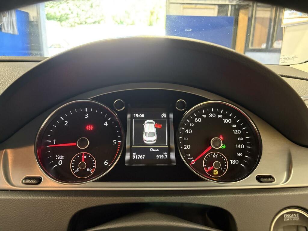 Volkswagen CC Gt Tdi Bluemotion Technology White #26