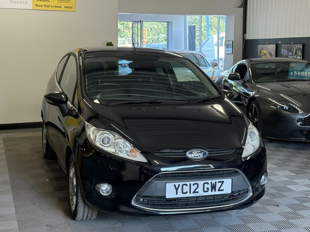 Ford Fiesta Hatchback 1.4 Zetec 201212 YC12GWZ Black #5