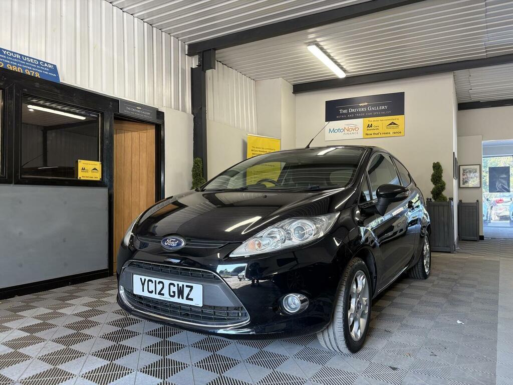 Ford Fiesta Hatchback 1.4 Zetec 201212 YC12GWZ Black #6