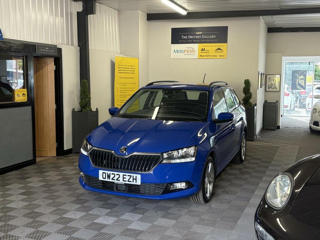 Skoda Fabia Estate 1.0 Tsi Se L Dsg Euro 6 Ss 202222 Blue