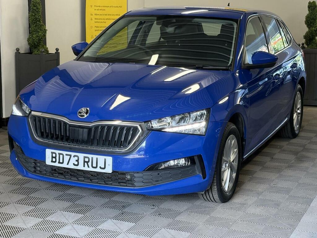 Skoda Scala Hatchback 1.0 Tsi Se Technology Dsg Euro 6 Ss 5 Blue #2