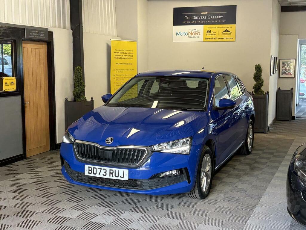 Skoda Scala Hatchback 1.0 Tsi Se Technology Dsg Euro 6 Ss 5 Blue