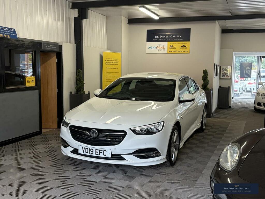 Vauxhall Insignia Hatchback 1.5I Turbo Gpf Sri Vx Line Nav Grand Spo White