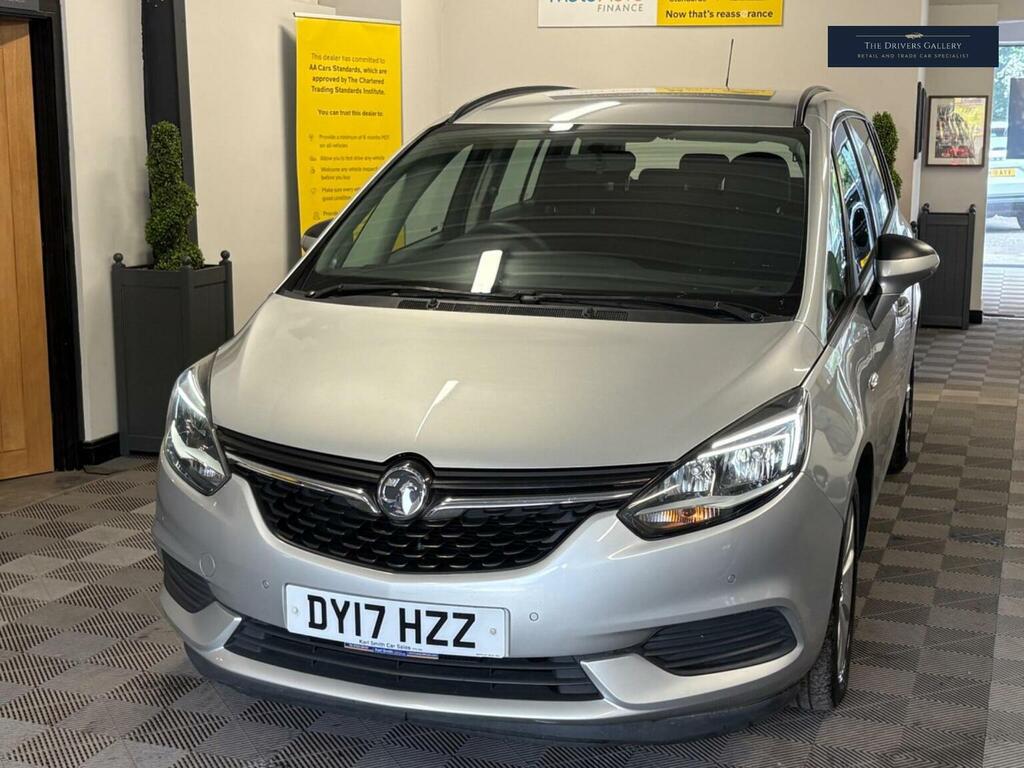 Vauxhall Zafira Tourer Mpv 1.4I Turbo Design Euro 6 201717 Silver