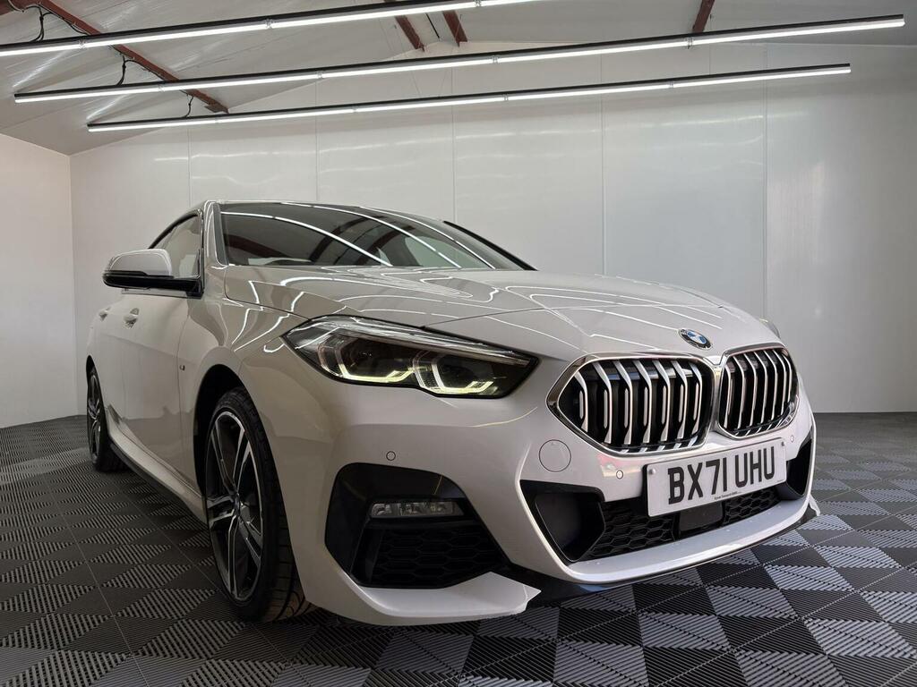 BMW 2 Series Gran Coupe Saloon 1.5 218I M Sport Dct Euro 6 Ss 2021 BX71UHU White #6