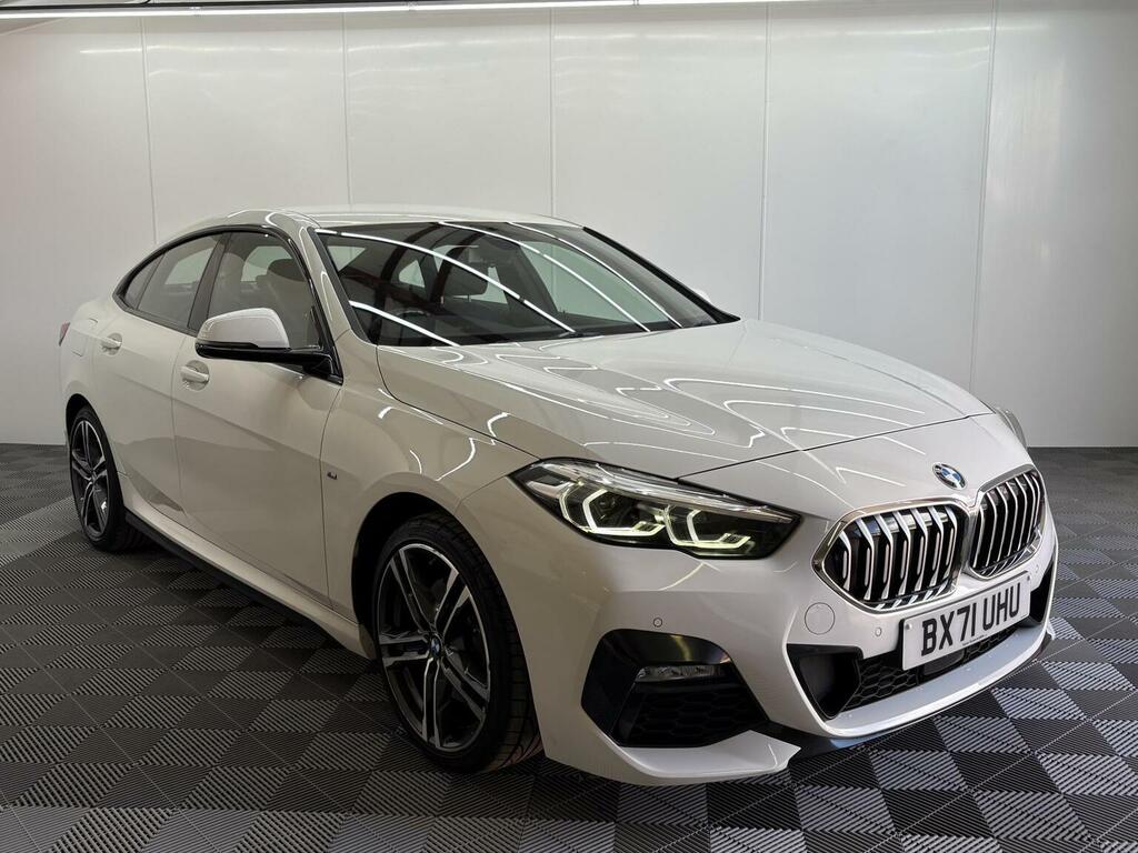 BMW 2 Series Gran Coupe Saloon 1.5 218I M Sport Dct Euro 6 Ss 2021 BX71UHU White #5