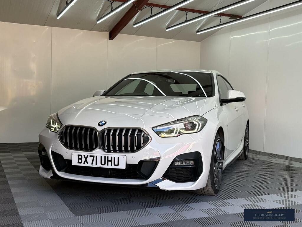 BMW 2 Series Gran Coupe Saloon 1.5 218I M Sport Dct Euro 6 Ss 2021 BX71UHU White