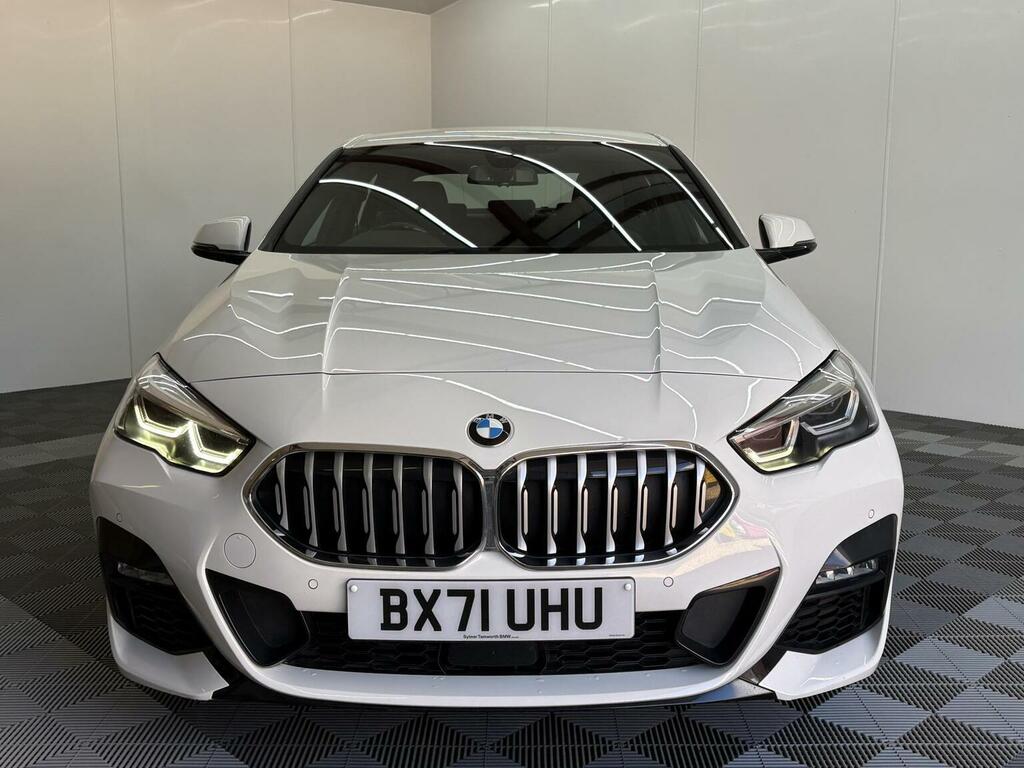BMW 2 Series Gran Coupe Saloon 1.5 218I M Sport Dct Euro 6 Ss 2021 BX71UHU White #3