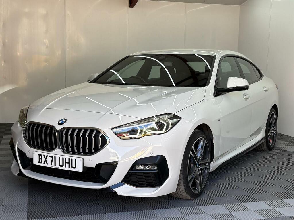 BMW 2 Series Gran Coupe Saloon 1.5 218I M Sport Dct Euro 6 Ss 2021 BX71UHU White #2