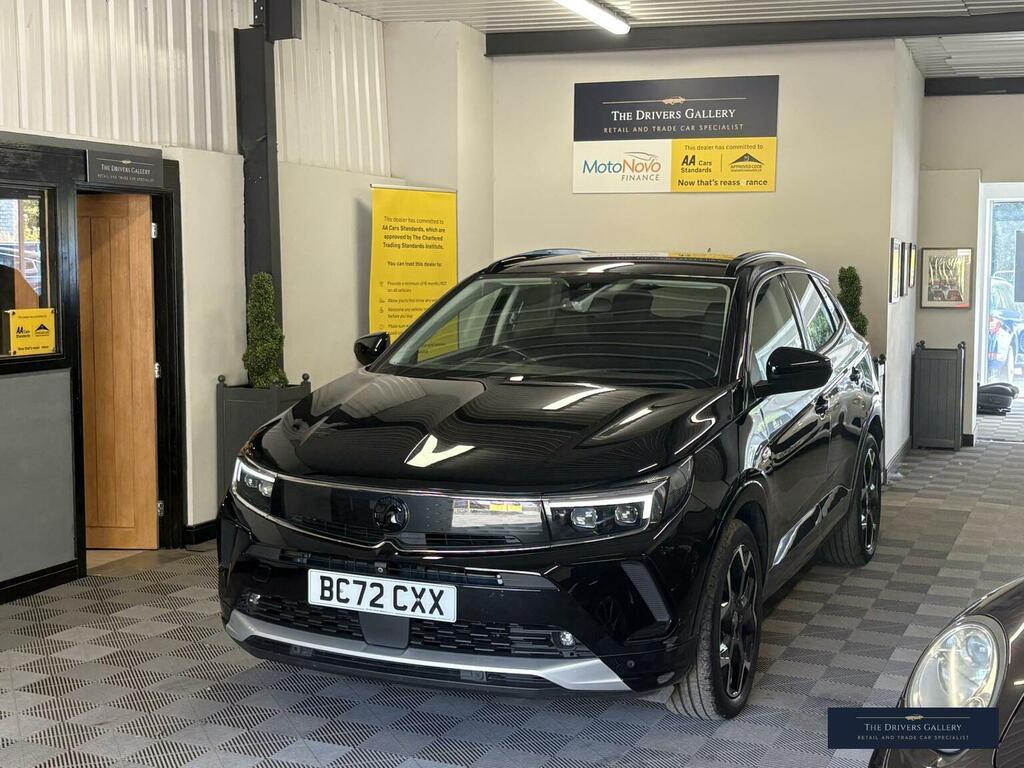 Vauxhall Grandland Suv 1.2 Turbo Ultimate Euro 6 Ss 2023 BC72CXX Black
