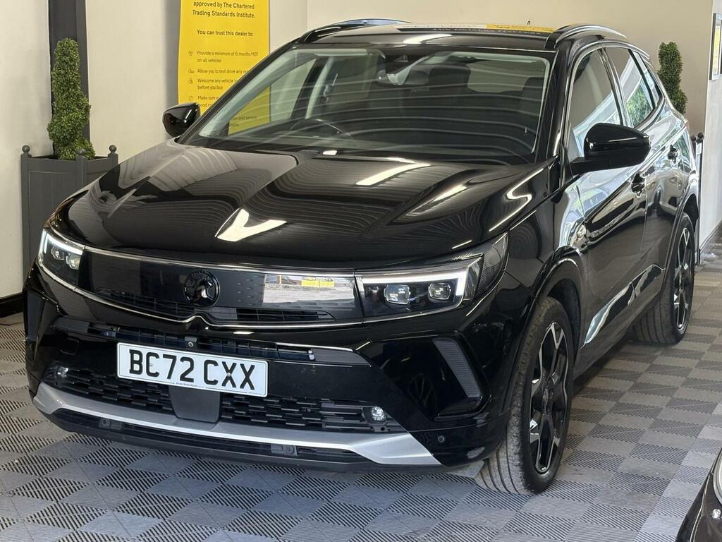 Vauxhall Grandland Suv 1.2 Turbo Ultimate Euro 6 Ss 2023 BC72CXX Black #2