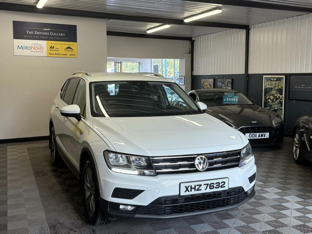 Volkswagen Tiguan Allspace Suv 2.0 Tdi Match Dsg 4Motion Euro 6 Ss 20 XHZ7632 White #5