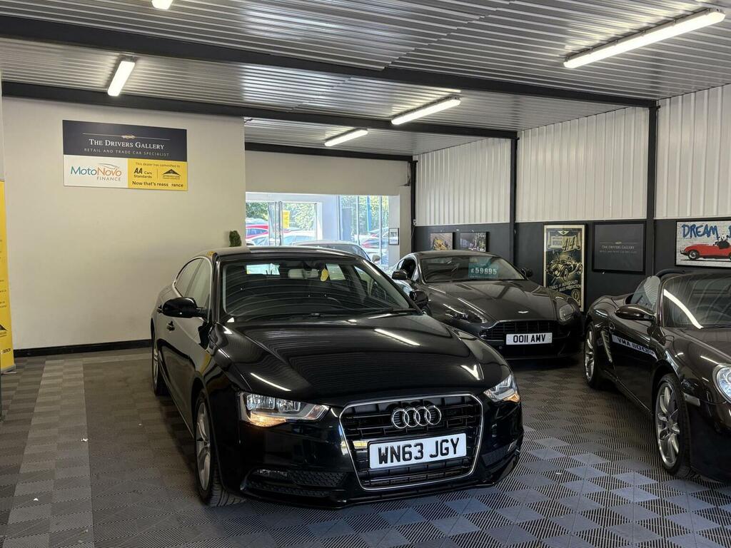 Audi A5 Hatchback 2.0 Tdie Se Sportback Euro 5 Ss WN63JGY Black #4