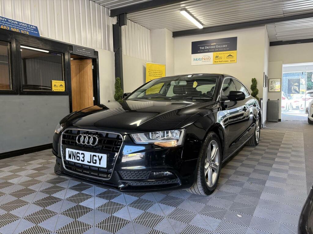 Audi A5 Hatchback 2.0 Tdie Se Sportback Euro 5 Ss WN63JGY Black #6