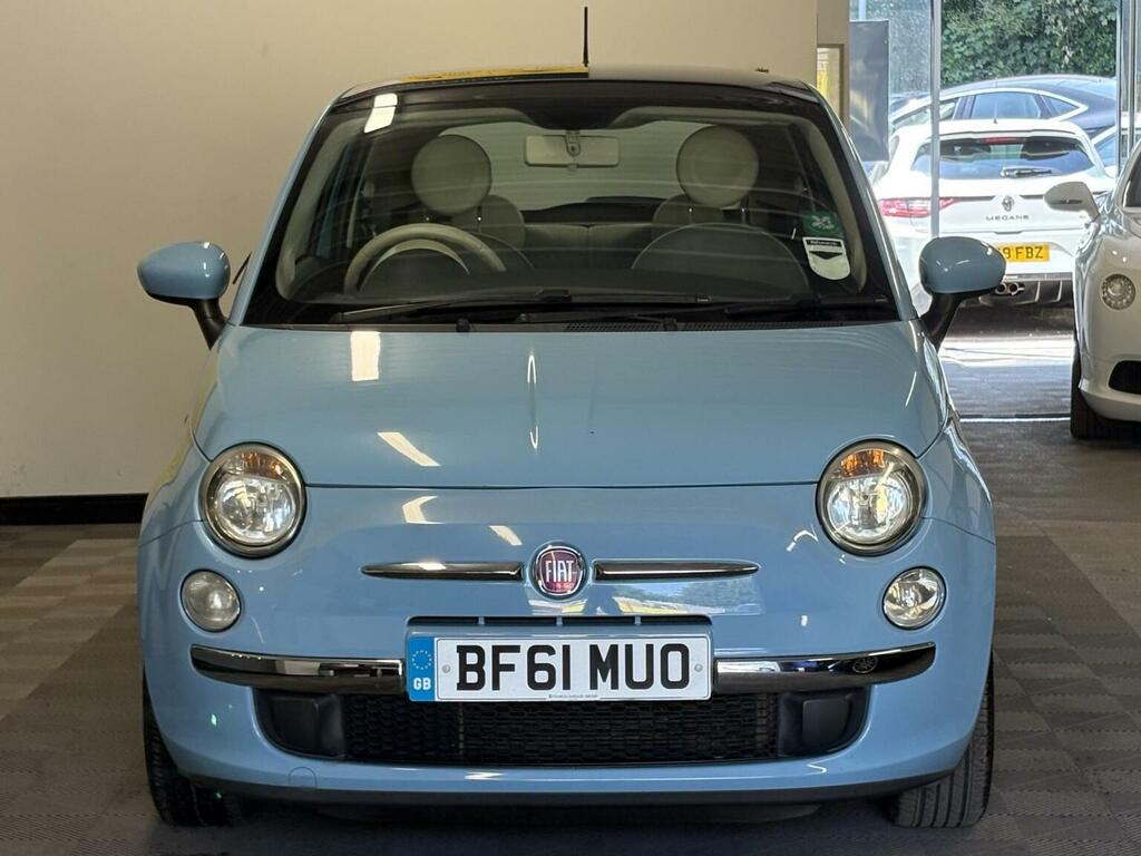 Fiat 500 Hatchback 1.2 Lounge Euro 5 Ss 201161 Blue #3