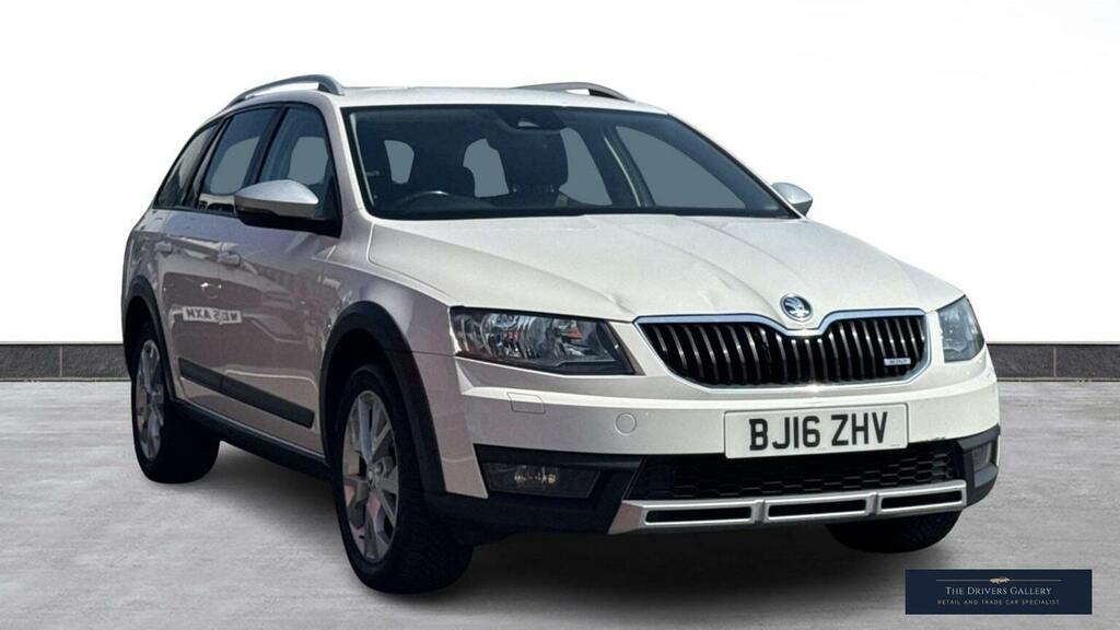 Skoda Octavia 2.0 Tdi Scout 4Wd Euro 6 Ss White