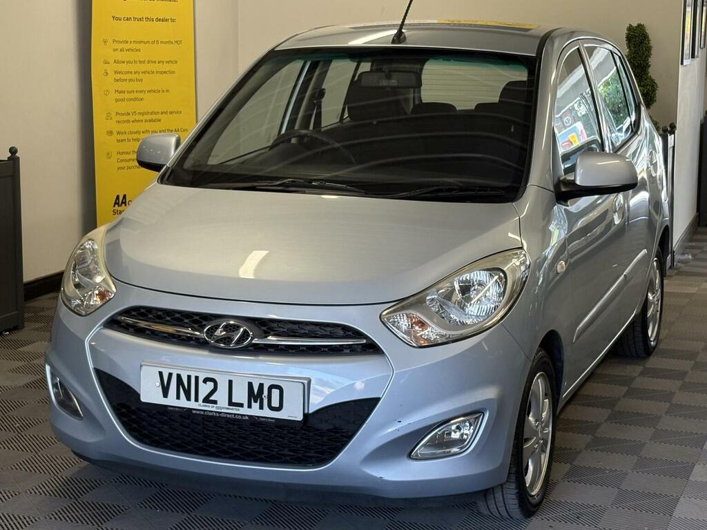 Hyundai I10 1.2 Active Euro 5 Silver #2
