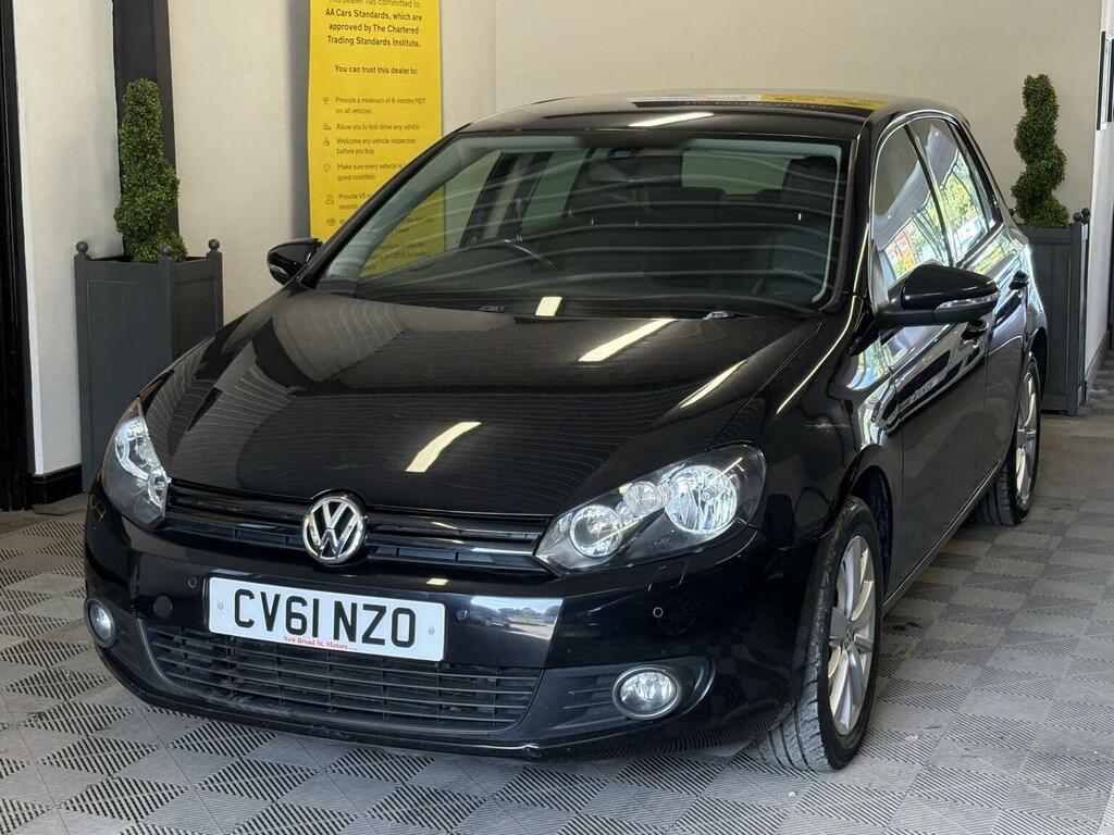 Volkswagen Golf Hatchback 1.6 Tdi Match Dsg Euro 5 201161 CV61NZO Black #2