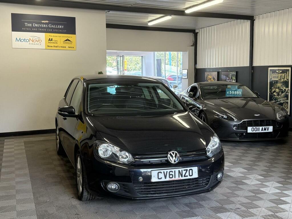 Volkswagen Golf Hatchback 1.6 Tdi Match Dsg Euro 5 201161 CV61NZO Black #5