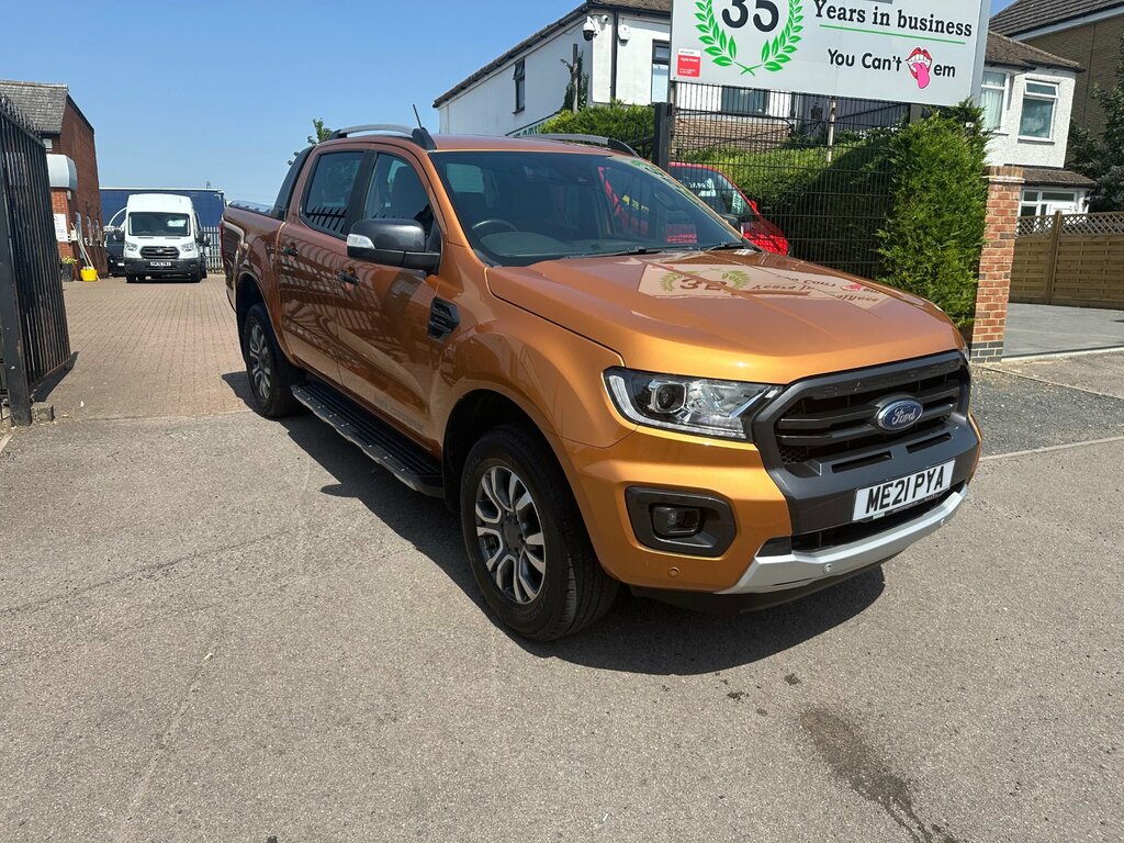 Ford Ranger 2.0 Ecoblue Wildtrak Pickup Double Cab Orange #2