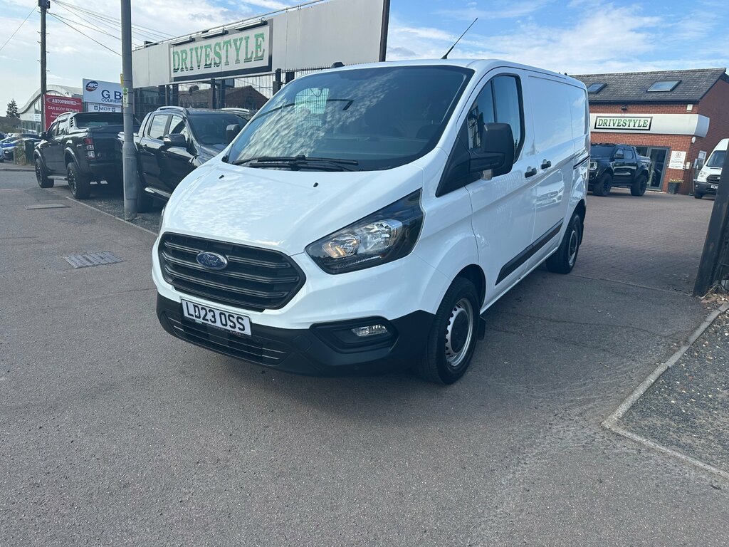 Ford Transit Custom 2.0 300 Ecoblue Leader Panel Van LD23OSS White #4