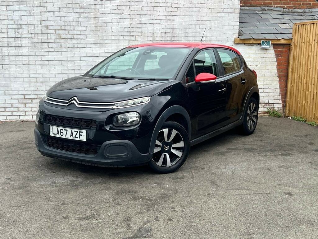 Citroen C3 1.2 Puretech Feel Euro 6 LA67AZF Black #3
