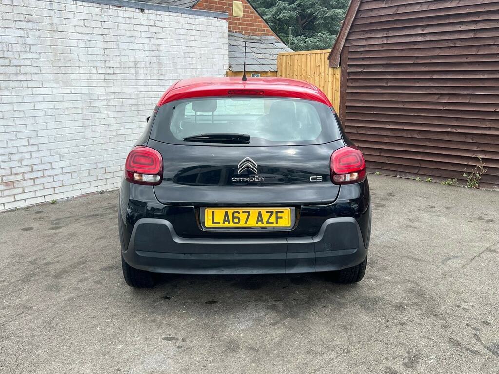 Citroen C3 1.2 Puretech Feel Euro 6 LA67AZF Black #5