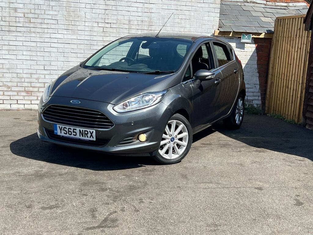 Ford Fiesta 1.0T Ecoboost Titanium Euro 6 Ss YS65NRX Grey #3