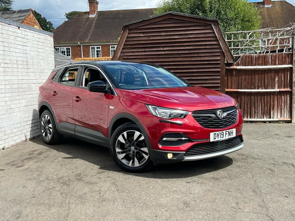 Vauxhall Grandland X 1.2 Turbo Sport Nav Euro 6 Ss Red