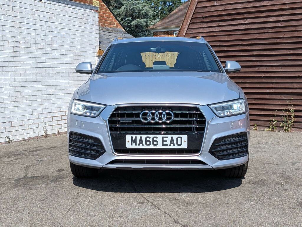 Audi Q3 2.0 Tdi S Line Quattro Euro 6 Ss Nav Silver #2