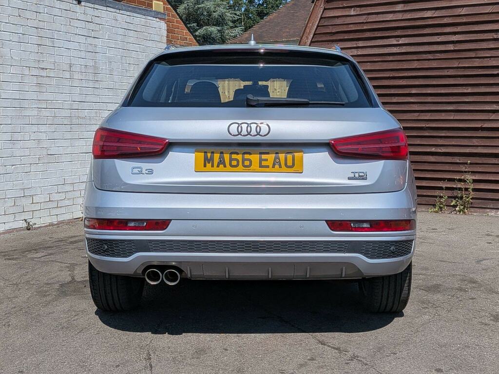 Audi Q3 2.0 Tdi S Line Quattro Euro 6 Ss Nav Silver #6