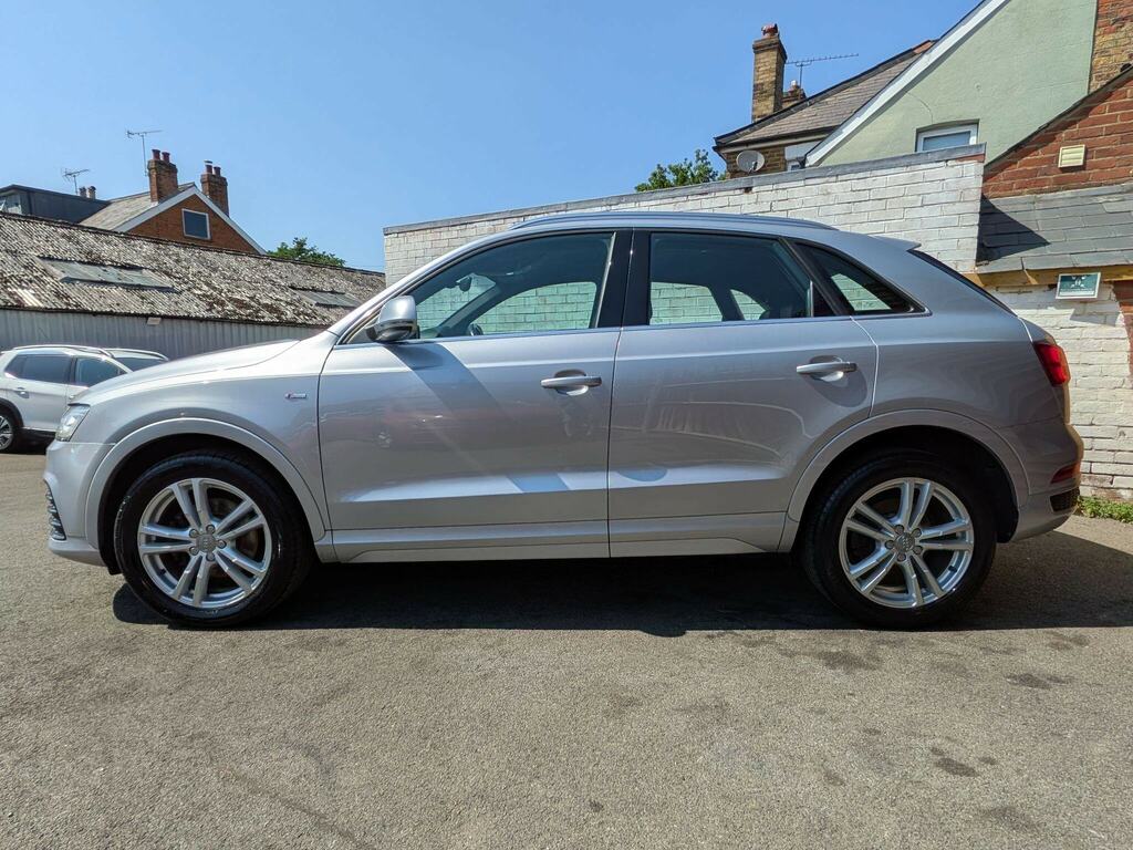 Audi Q3 2.0 Tdi S Line Quattro Euro 6 Ss Nav Silver #5