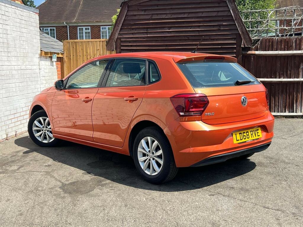 Volkswagen Polo 1.0 Tsi Se Euro 6 Ss Orange #4