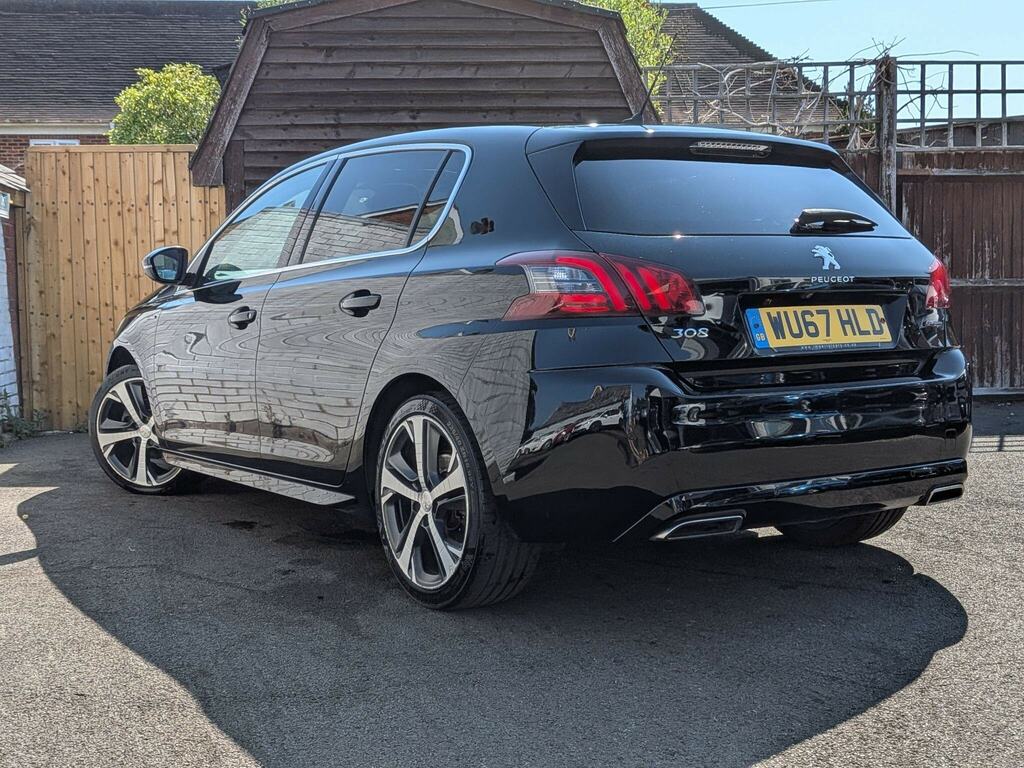 Peugeot 308 1.2 Puretech Gt Line Euro 6 Ss Black #4