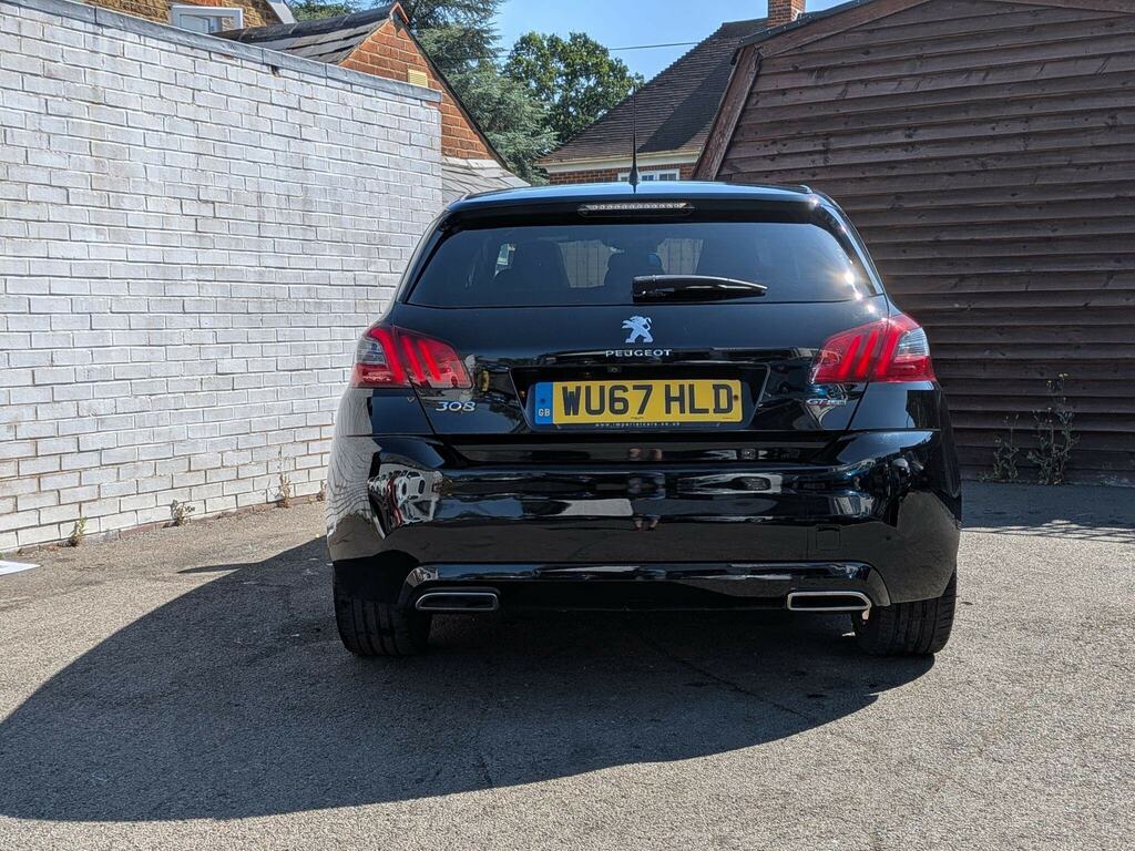 Peugeot 308 1.2 Puretech Gt Line Euro 6 Ss Black #6