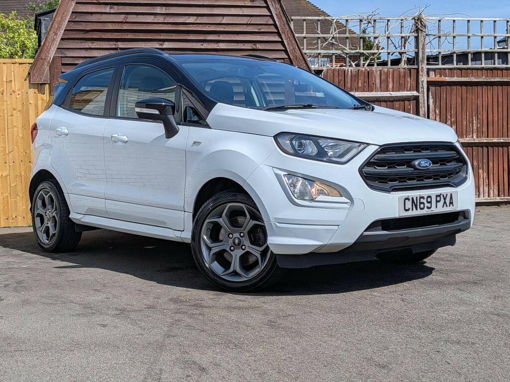 Ford Ecosport 1.0T Ecoboost St-line Euro 6 Ss White