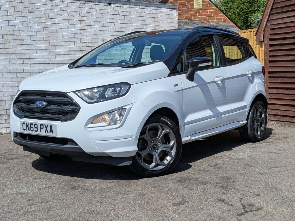 Ford Ecosport 1.0T Ecoboost St-line Euro 6 Ss White #3