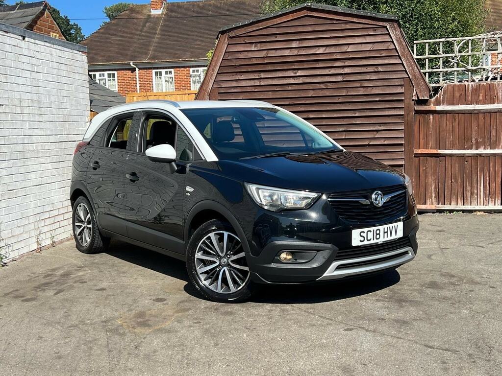 Vauxhall Crossland X 1.2 Turbo Gpf Elite Nav Euro 6 Ss Black