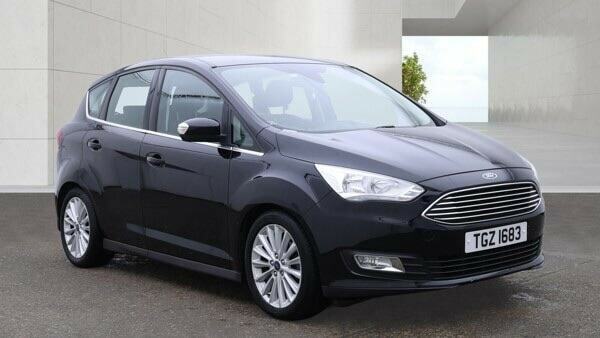 Ford C-Max 1.0T Ecoboost Titanium Euro 6 Ss Nav Black