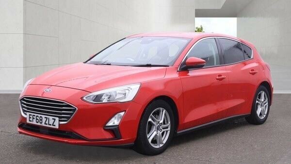Ford Focus 1.0T Ecoboost Zetec Euro 6 Ss Red