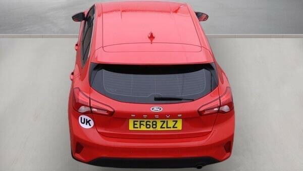 Ford Focus 1.0T Ecoboost Zetec Euro 6 Ss Red #6
