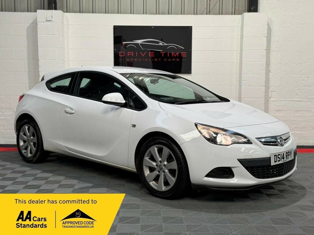 Vauxhall Astra GTC 1.4T 16V Sport Euro 5 Ss White