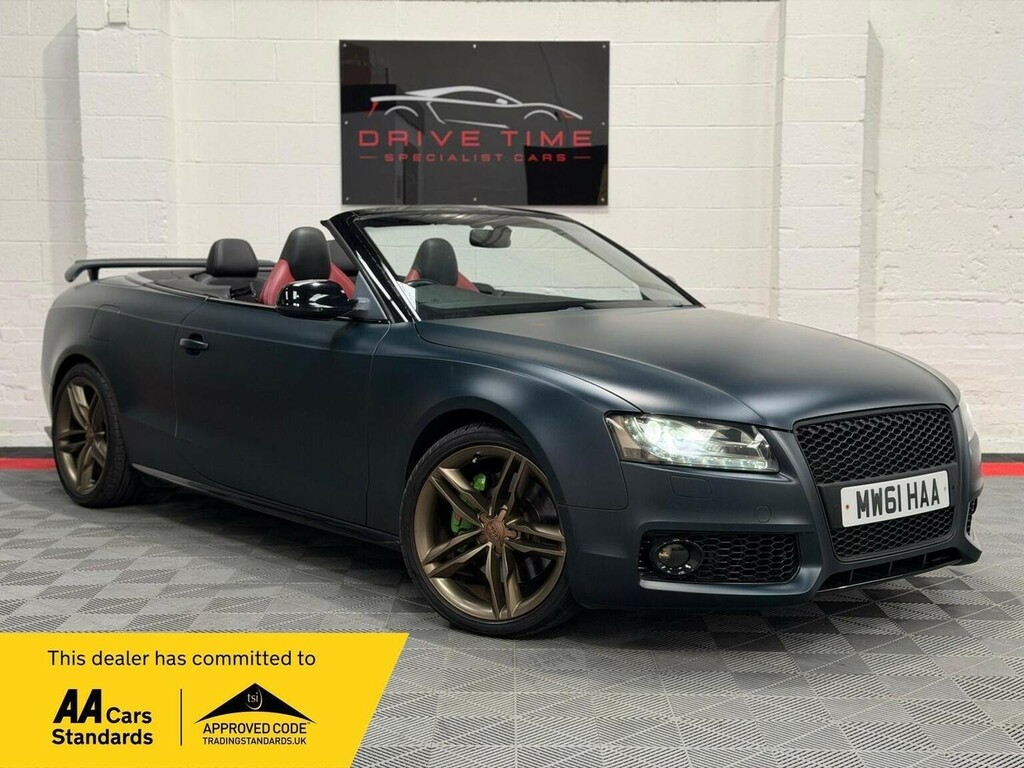 Audi S5 3.0 Tfsi V6 Cabriolet S Tronic Quattro Euro 5 Ss Black