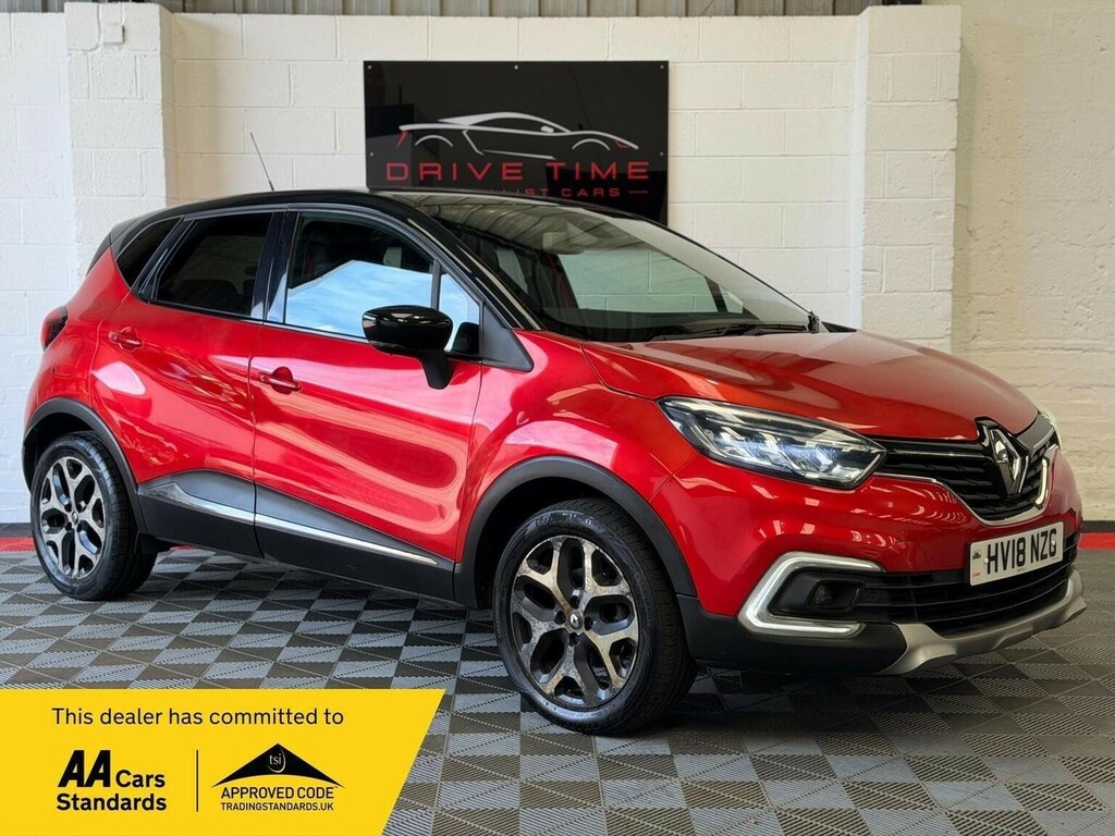 Renault Captur 1.5 Dci Energy Signature X Nav Euro 6 Ss Red