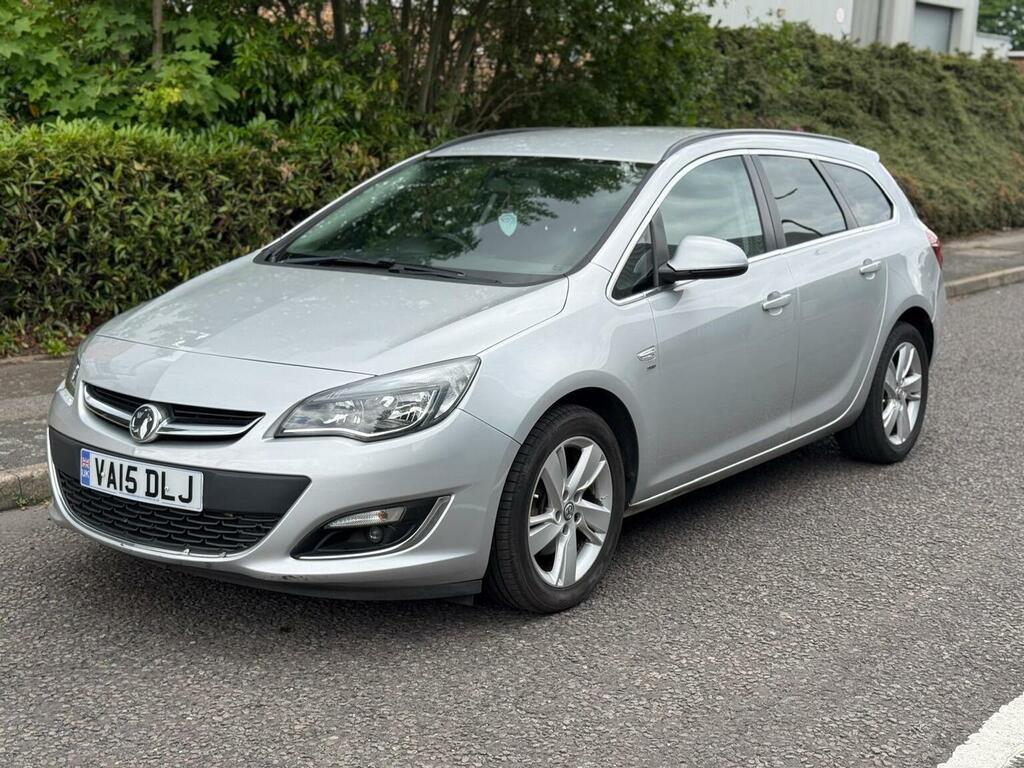 Vauxhall Astra 1.6 Cdti Ecoflex Sri Sports Tourer Euro 6 Ss VA15DLJ Silver #2