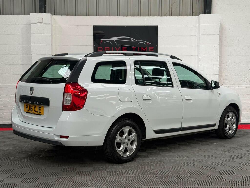Dacia Logan 0.9 Laureate Tce Estate Spec-white-20 Tax-great F White #13